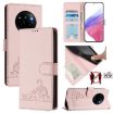 Realme Narzo 80/14 Pro 5G Pink RFID Leather Case with Lanyard - 1
