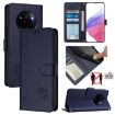 Realme Narzo 80/14 Pro 5G Blue RFID Leather Case with Lanyard - 1