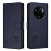 Realme Narzo 80/14 Pro 5G Blue RFID Leather Case with Lanyard - 2