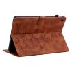 Samsung Galaxy Tab A7 10.4 Brown Lily Embossed Leather Tablet Case - 6
