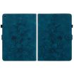 Samsung Galaxy Tab A 8.0 2019 Dark Blue Lily Embossed Leather Case - 3