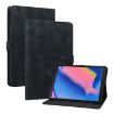 Samsung Galaxy Tab A 8.0 2019 Black Lily Embossed Leather Case - 1