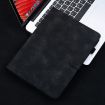 Samsung Galaxy Tab A 8.0 2019 Black Lily Embossed Leather Case - 2