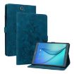 Samsung Galaxy Tab A 9.7 T550 T555 Lily Embossed Leather Case Blue - 1