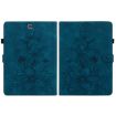 Samsung Galaxy Tab A 9.7 T550 T555 Lily Embossed Leather Case Blue - 3
