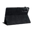 Redmi Pad 2/SE 11 2025 Lily Embossed Leather Case - Black - 6