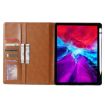 iPad Pro 13 2024 Red Leather Flip Case - Knead Skin Texture - 5