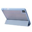 iPad Pro 13 2024 Black Acrylic Leather Tablet Case - Transparent - 6