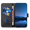 Xiaomi 14 Ultra YX0070 Carbon Fiber Leather Case with Lanyard (Black) - 3