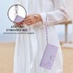 Xiaomi 14 Ultra 5G Purple RFID Leather Case with Cat Rat Pattern & Lanyard - 7