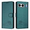 OnePlus Nord 4 5G Cat Rat Embossed RFID Leather Case with Lanyard - 2