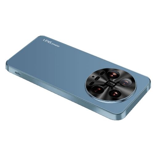 Xiaomi 14 Ultra Navy Blue AG Frosted Electroplating Acrylic Case - 1