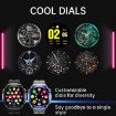 WS-20 1.43" IP67 Sport Smart Watch, Health Monitor, Steel Strap Silver - 6