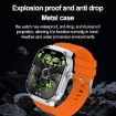 G40S 2.06" IP67 BT5.2 Sport Smart Watch - Health Monitor, Black - 4