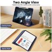 iPad Pro 13 2024 Smart Leather Case with Pen Slot - Royal Blue - 6