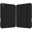 iPad Pro 13 2024 Smart Leather Case with Pen Slot - Black - 2