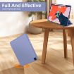 iPad Pro 13 2024 Lavender Purple Smart Leather Case with Pen Slot - 4