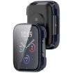 SKG V9 PC + Tempered Film Watch Protective Case - Ink Blue - 3