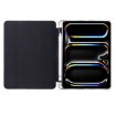 iPad Pro 13 2024 TPU Leather Smart Case with Pen Slot - Black - 3