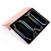 iPad Pro 13 2024 Pink TPU Leather Smart Case with Pen Slot - 4