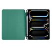 iPad Pro 13 2024 Pine Green TPU Leather Case with Pen Slot - 3