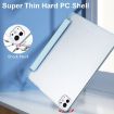 iPad Pro 13 2024 Sky Blue Frosted Smart Leather Tablet Case - 6