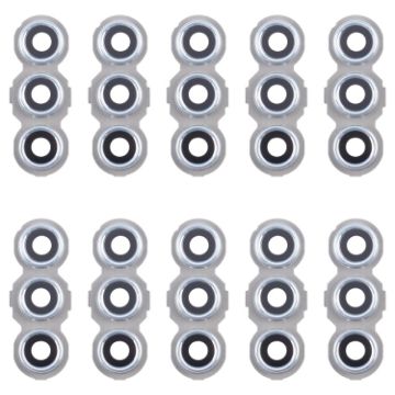 Samsung Galaxy C55 SM-C556 Rear Camera Lens Cover 10pcs Silver Original - 1