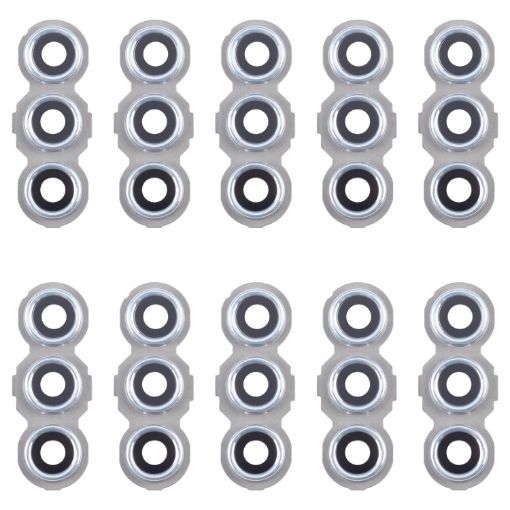 Samsung Galaxy C55 SM-C556 Rear Camera Lens Cover 10pcs Silver Original - 1
