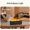 Large Mist Volume Flame Aromatherapy Humidifier ROCK RAM0036 - 5