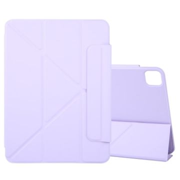 iPad Pro 13 2024 Magnetic Smart Case, Y-Shape Clip, Double-sided, Purple - 1