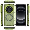 Xiaomi 14 Ultra Green Honeycomb Magnetic Ring Shockproof Case - 4