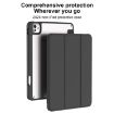 iPad Pro 13 2024 Mutural Pinyue Smart Leather Case - Dark Blue - 3