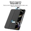 iPad Pro 13 2024 Mutural Pinyue Smart Leather Case - Dark Blue - 7