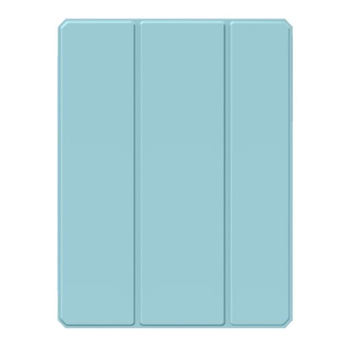 iPad Pro 13 2024 Mutural Pinyue Smart Leather Case - Sky Blue - 1