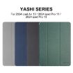 iPad Pro 13 2024 Mutural YASHI Leather Smart Case Grey - 3