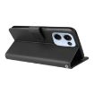OPPO Reno13 5G Leather Phone Case, Global 3-Card Slots, Black - 5
