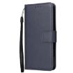 OPPO Reno14 5G Leather Phone Case, 3-Card Slots, Navy Blue, Global - 2