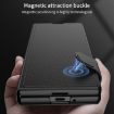 Samsung Galaxy Z Fold7 5G GKK Flip Leather Case - Silver - 5