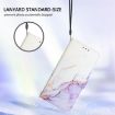 Vivo S30 Pro Mini PT003 Marble Flip Leather Case - White Purple - 5