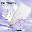 Vivo S30 Pro Mini PT003 Marble Flip Leather Case - White Purple - 7