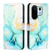 Vivo S30 Pro Mini PT003 Green Marble Flip Leather Phone Case - 2