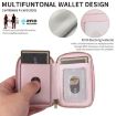 MagSafe Magnetic Zipper Card Bag Sticker for Mobile Phone Rose Gold - 5