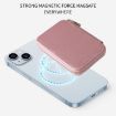 MagSafe Magnetic Zipper Card Bag Sticker for Mobile Phone Rose Gold - 7