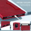 iPad Pro 13 2024 Red Cat Buckle Leather Smart Tablet Case - 7
