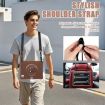 iPad Pro 13 2024 Case - Rotation Holder Silicone Hybrid PC (Chocolate) - 7