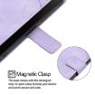 Vivo S30 Pro Mini Light Purple Embossed Leather Phone Case - 5