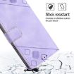 Vivo S30 Pro Mini Light Purple Embossed Leather Phone Case - 6