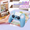 PS5 Cat Ear Shape Gamepad Silicone Case Black - Sony Controller Cover - 7