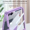 Samsung Galaxy Z Flip7 5G Purple Ultra-thin Wristband Holder Case - 9