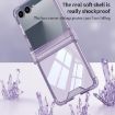Samsung Galaxy Z Flip7 5G Purple GKK Airbag Hinge Full Coverage Case - 7